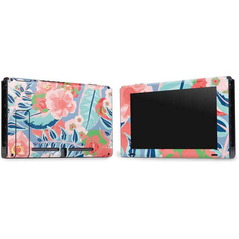 Pink Spring Flowers Nintendo Switch Bundle Skin