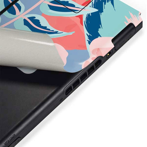 Pink Spring Flowers Nintendo Switch Bundle Skin