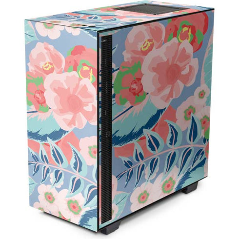 Pink Spring Flowers NZXT H510 Compact ATX Mid-Tower Case Skin