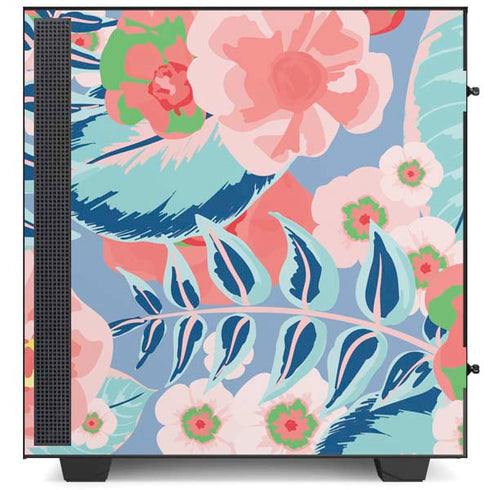 Pink Spring Flowers NZXT H510 Compact ATX Mid-Tower Case Skin