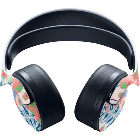 Pink Spring Flowers PULSE 3D Wireless Headset for PS5 Skin