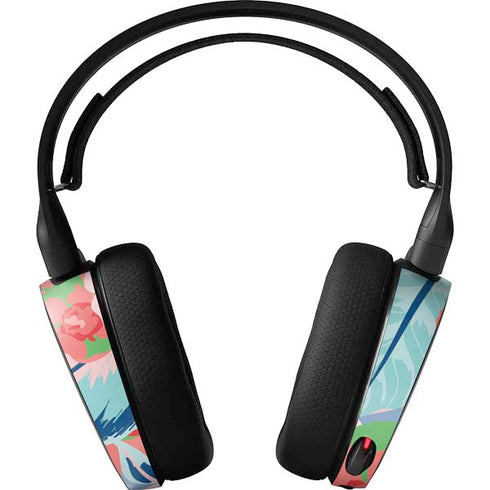 Pink Spring Flowers SteelSeries Arctis 5 Skin