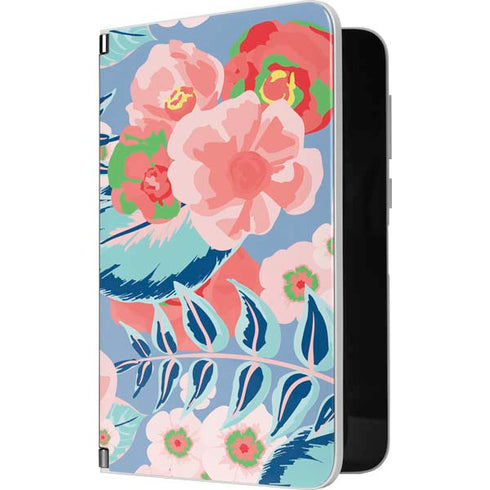 Pink Spring Flowers Surface Duo Skin