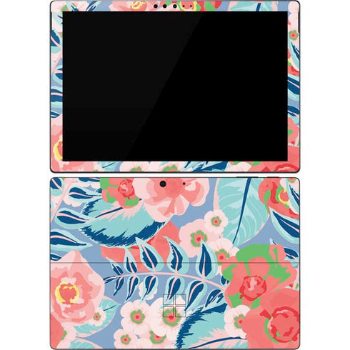 Pink Spring Flowers Surface Pro 7 Skin