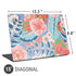 Pink Spring Flowers Universal Laptop 15in (12.2 x 8.8in) Skin