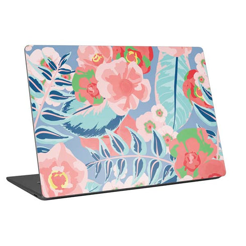 Pink Spring Flowers Universal Laptop 17in (13.8 x 10in) Skin