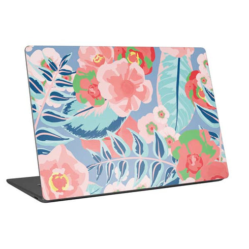 Pink Spring Flowers Universal Laptop 18in (14.6 x 10.6in) Skin