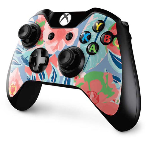 Pink Spring Flowers Xbox One Controller Skin