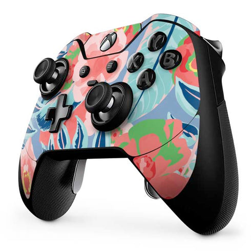 Pink Spring Flowers Xbox One Elite Controller Skin