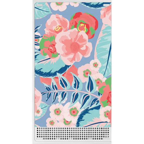Pink Spring Flowers Xbox Series S Bundle Skin
