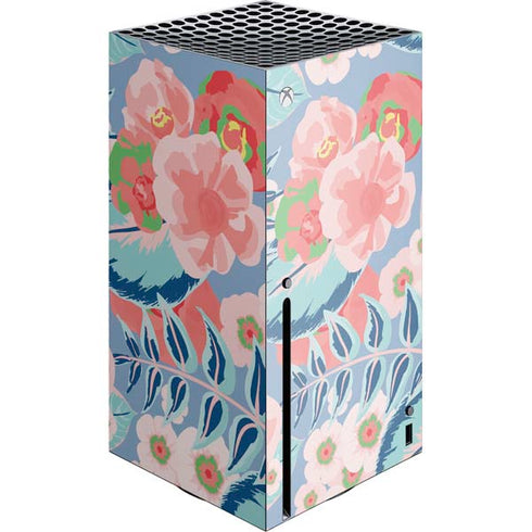 Pink Spring Flowers Xbox Series X Console Skin