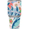 Pink Spring Flowers Yeti 30oz Rambler Tumbler Skin