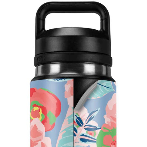 Pink Spring Flowers YETI Rambler 26oz Bottle Skin