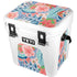 Pink Spring Flowers YETI Roadie 24 Hard Cooler Skin