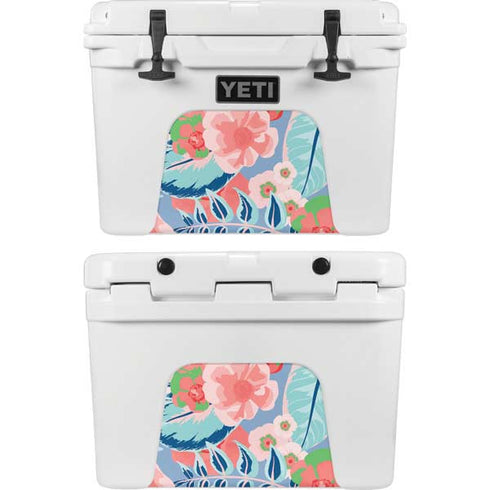 Pink Spring Flowers YETI Tundra 35 Hard Cooler Skin
