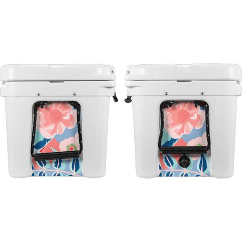 Pink Spring Flowers YETI Tundra 45 Hard Cooler Skin