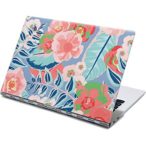 Pink Spring Flowers Yoga 910 2-in-1 14in Touch-Screen Skin