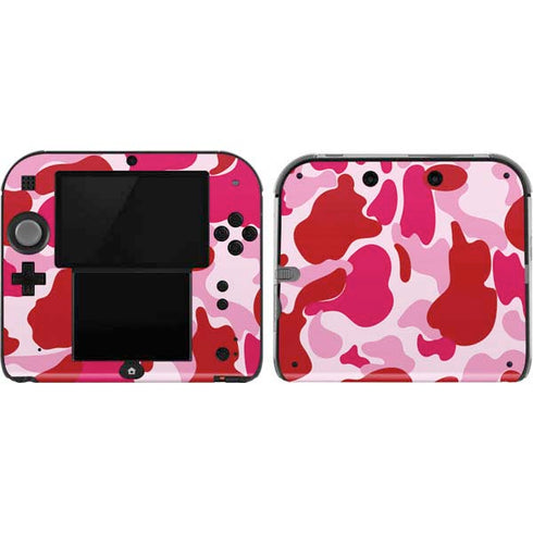 Pink Street Camo Nintendo 2DS Skin