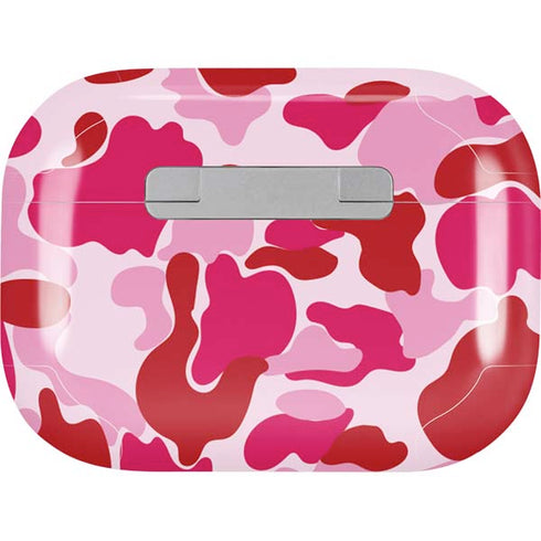 Pink Street Camo Apple AirPods Pro Skin