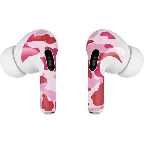 Pink Street Camo Apple AirPods Pro Skin
