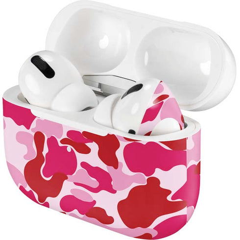 Pink Street Camo Apple AirPods Pro Skin