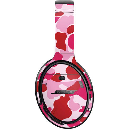 Pink Street Camo Bose QuietComfort 35 Headphones Skin