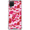 Pink Street Camo Galaxy A12 Clear Case
