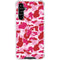 Pink Street Camo Galaxy A54 5G Clear Case