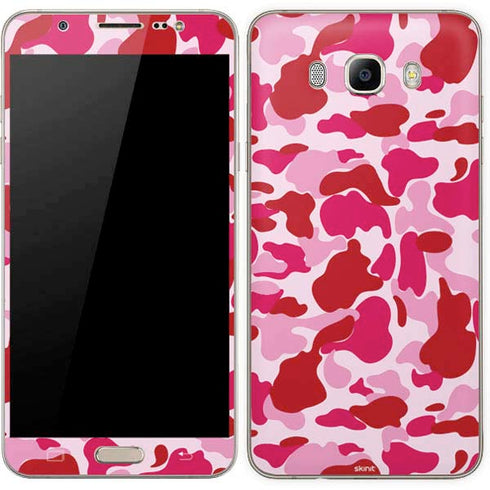 Pink Street Camo Galaxy J7 Skin