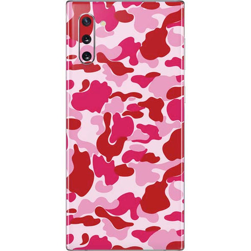 Pink Street Camo Galaxy Note 10 Skin