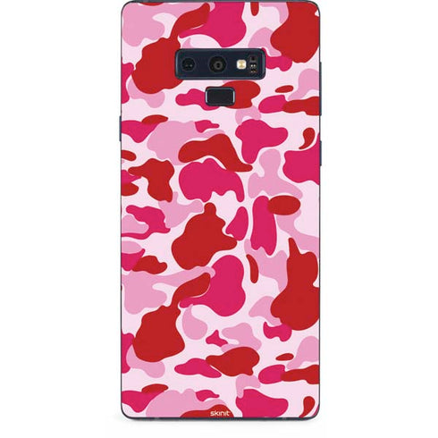 Pink Street Camo Galaxy Note 9 Skin