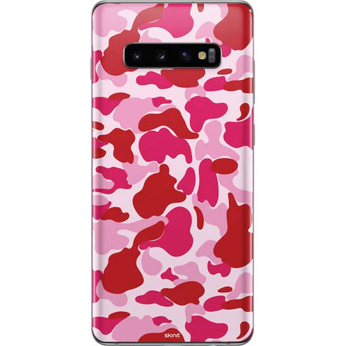 Pink Street Camo Galaxy S10 Plus Skin
