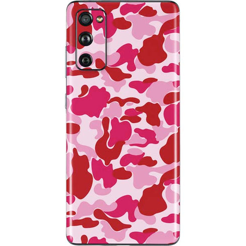 Pink Street Camo Galaxy S20 Fan Edition Skin