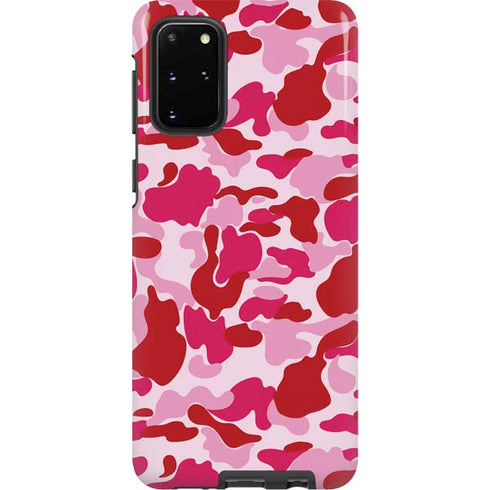 Pink Street Camo Galaxy S20 Plus Pro Case