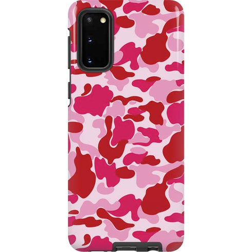 Pink Street Camo Galaxy S20 Pro Case