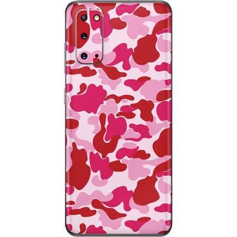 Pink Street Camo Galaxy S20 Skin