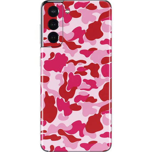 Pink Street Camo Galaxy S21 5G Skin