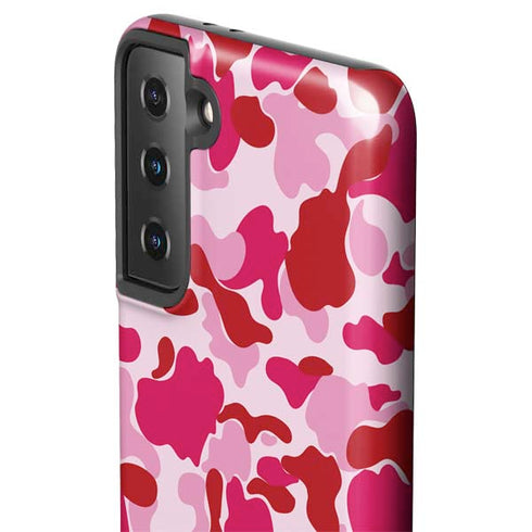 Pink Street Camo Galaxy S21 Plus 5G Pro Case
