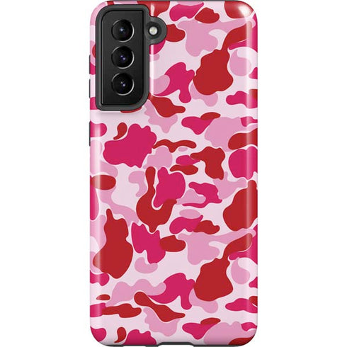Pink Street Camo Galaxy S21 Plus 5G Pro Case
