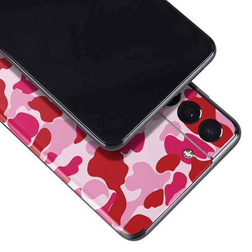 Pink Street Camo Galaxy S21 Plus 5G Skin