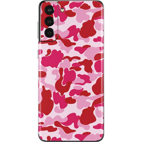 Pink Street Camo Galaxy S21 Plus 5G Skin