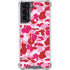 Pink Street Camo Galaxy S22 Clear Case