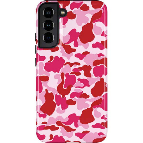 Pink Street Camo Galaxy S22 Plus Pro Case