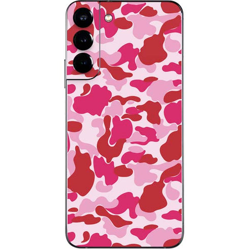 Pink Street Camo Galaxy S22 Plus Skin