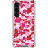 Pink Street Camo Galaxy S23 Clear Case