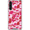 Pink Street Camo Galaxy S23 Plus Clear Case