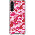 Pink Street Camo Galaxy S23 Plus Clear Case
