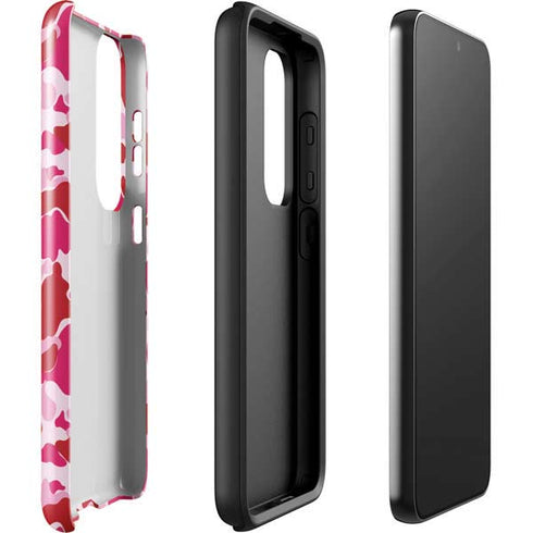 Pink Street Camo Galaxy S23 Plus Pro Case