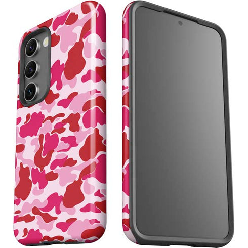 Pink Street Camo Galaxy S23 Plus Pro Case
