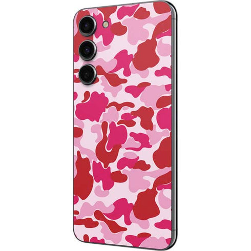 Pink Street Camo Galaxy S23 Plus Skin